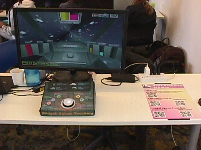 Photo of Illegal Space Trucking setup at LTUX