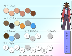 A screenshot of the video game Changing Places